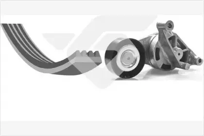 Поликлиновой ременный комплект HUTCHINSON купить